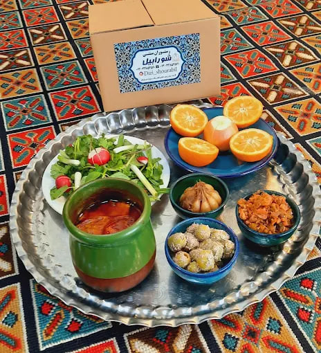 غذای دیزی سرای سنتی شورابیل