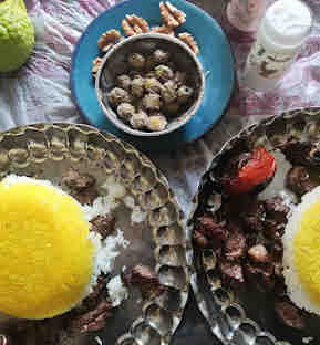 غذای رستوران عمو حبیب 2