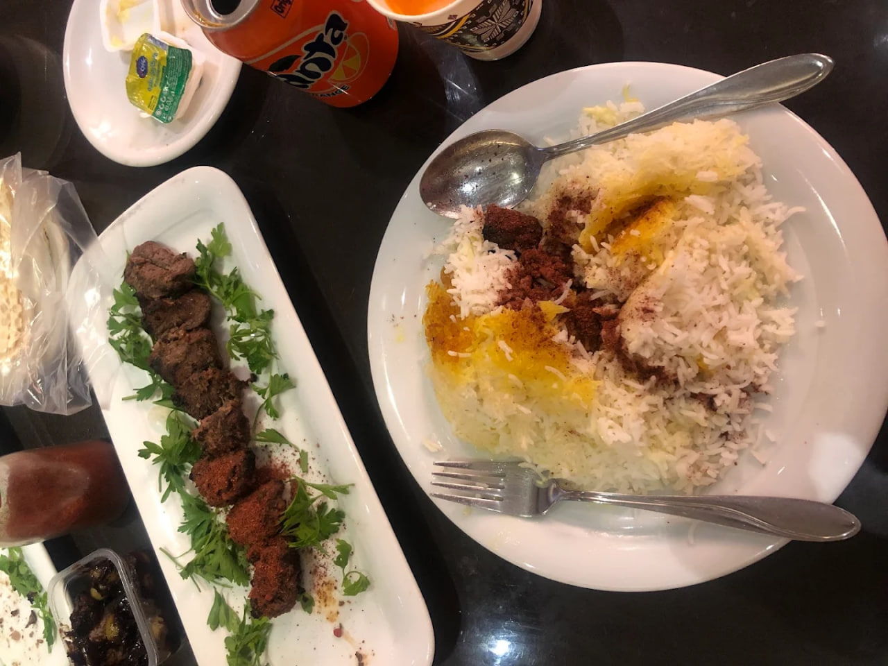 غذای رستوران اسماعیل کوروش 2