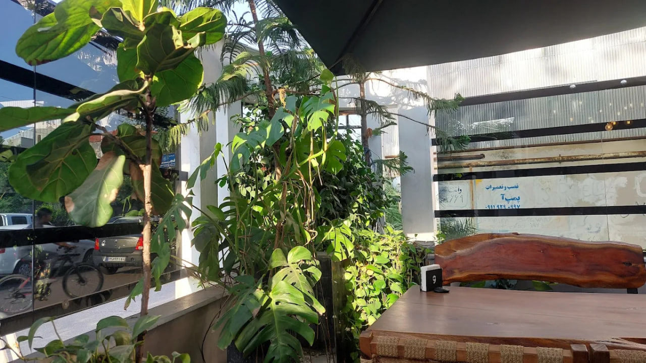 فضای کافه وایت لاین