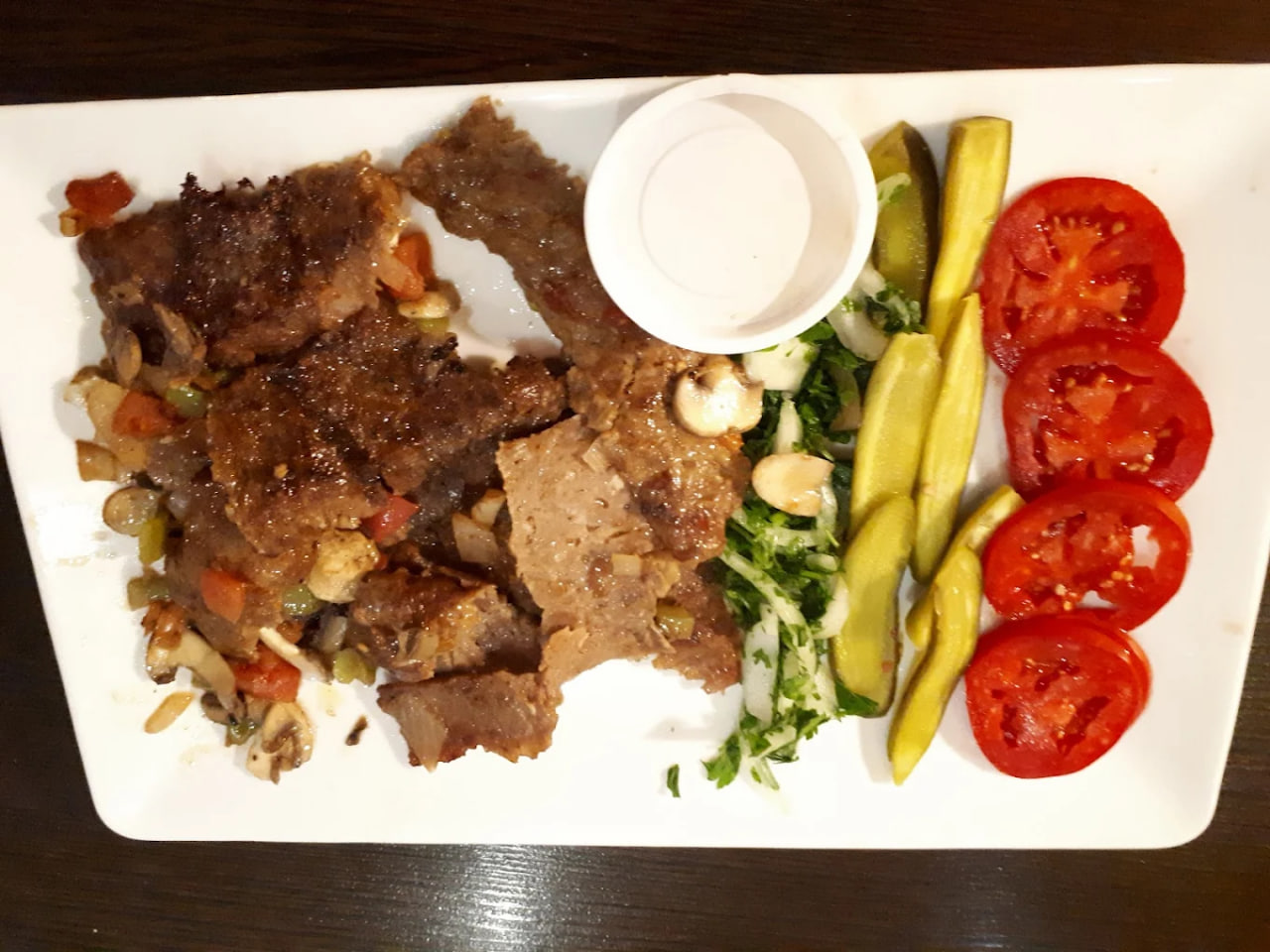 غذای رستوران شاین 1