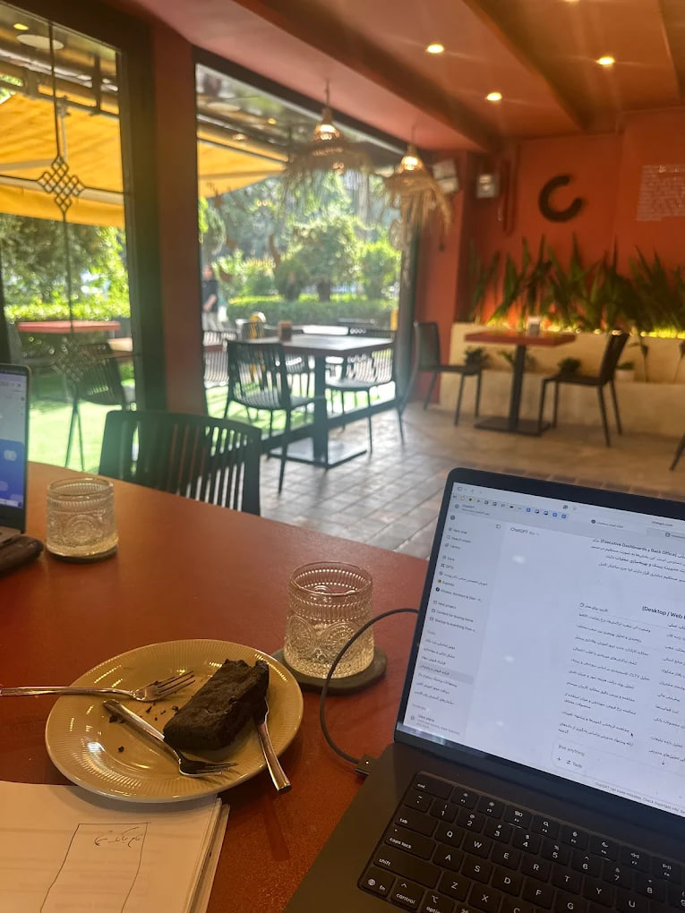 محیط کام کافه