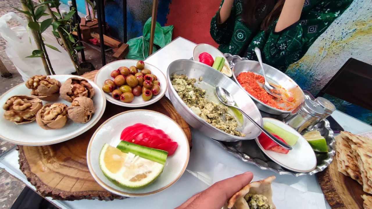 منوی کافه گندم