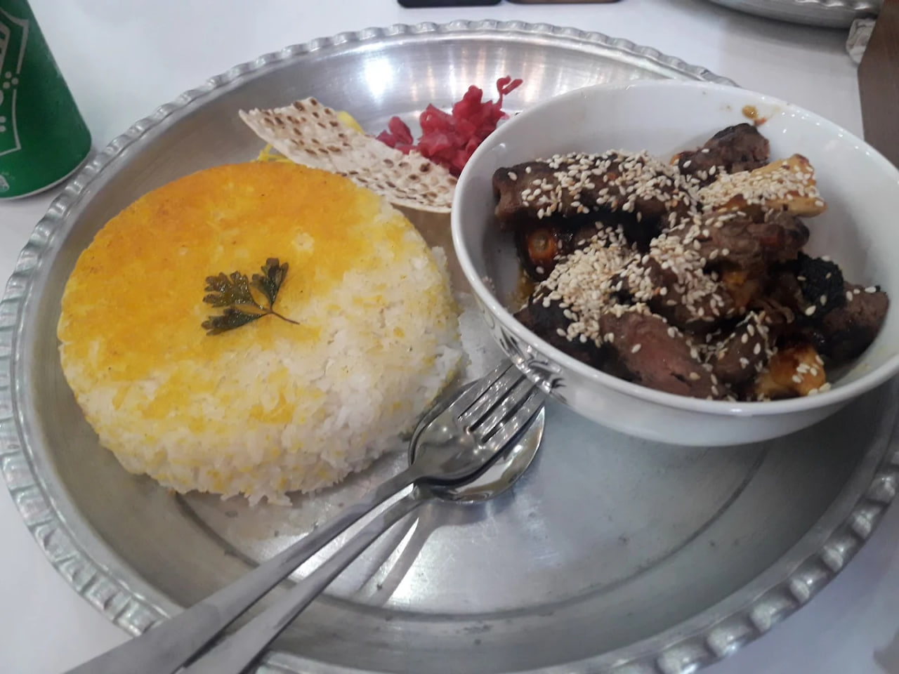 غذای رستوران هانا 1