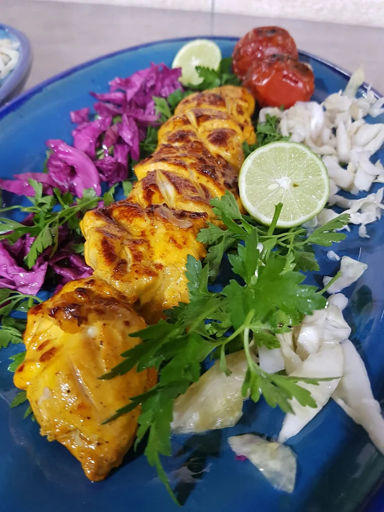 غذای رستوران نگین شمال