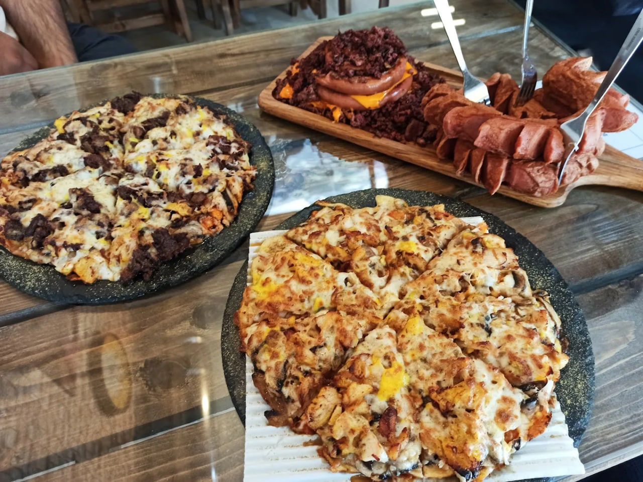 منوی فست فود تافتون