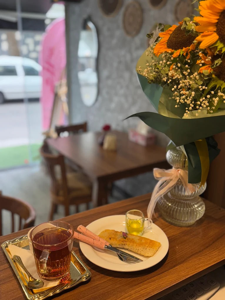 منوی کافه رزت