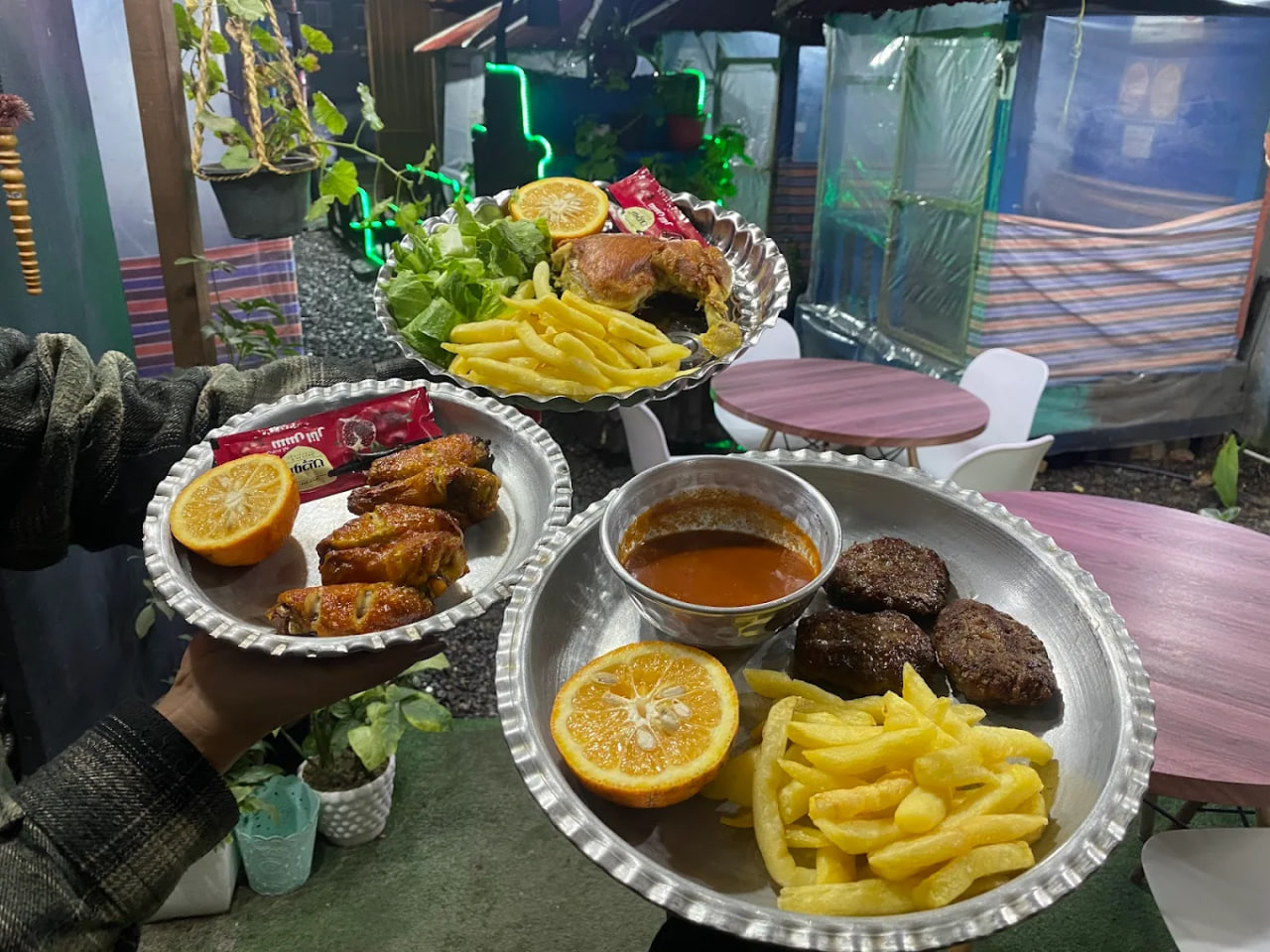 غذای کافه سنتی شمعدونی 1