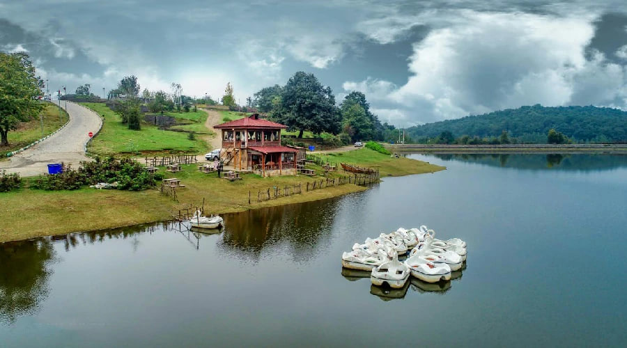 دریاچه سقالکسار رشت کجاست؟